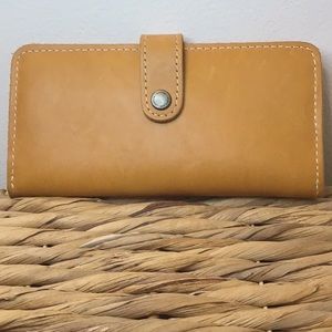 Portland Leather Goods Sunflower Bi-Fold Wallet. VGUC 🌻